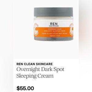 REN Clean Skincare Overnight Dark Spot Sleeping Cream